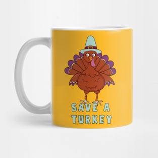 Funny Thanksgiving Turkey Eat Tacos Mexican Thanksgiving Mug